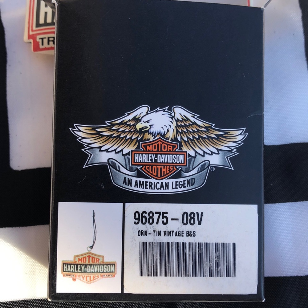 Harley-Davidson vintage tin ornament - Picture 2 of 3
